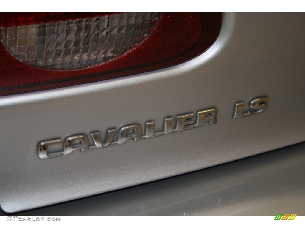2002 Cavalier LS Sport Coupe - Ultra Silver Metallic / Graphite photo #31