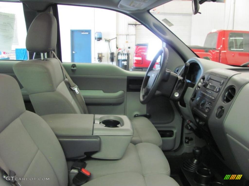 2005 F150 STX SuperCab 4x4 - Dark Shadow Grey Metallic / Medium Flint Grey photo #7