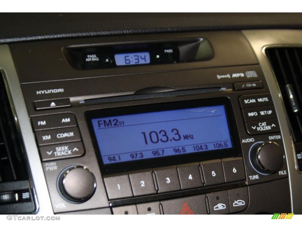 2009 Sonata GLS - Dark Cherry Red / Camel photo #13