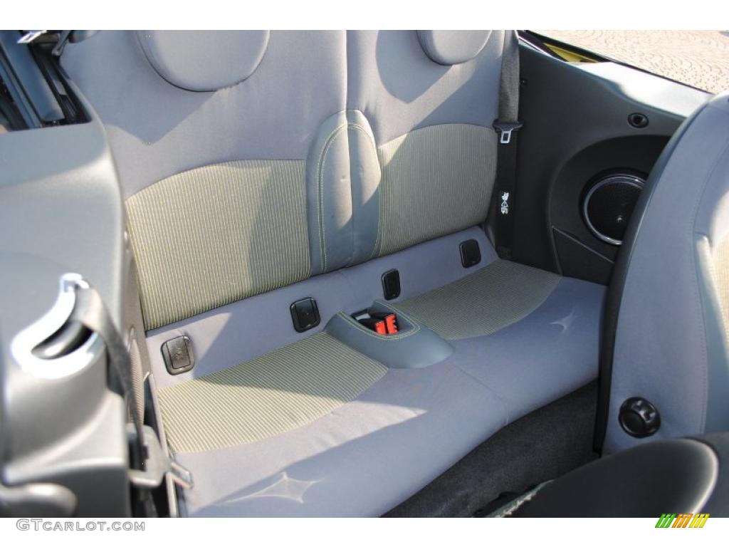 2009 Cooper S Convertible - Interchange Yellow / Black/Grey photo #9