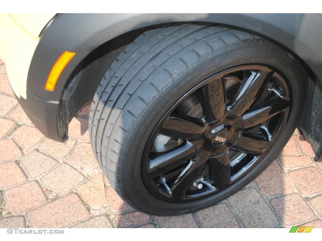 2009 Cooper S Convertible - Interchange Yellow / Black/Grey photo #18
