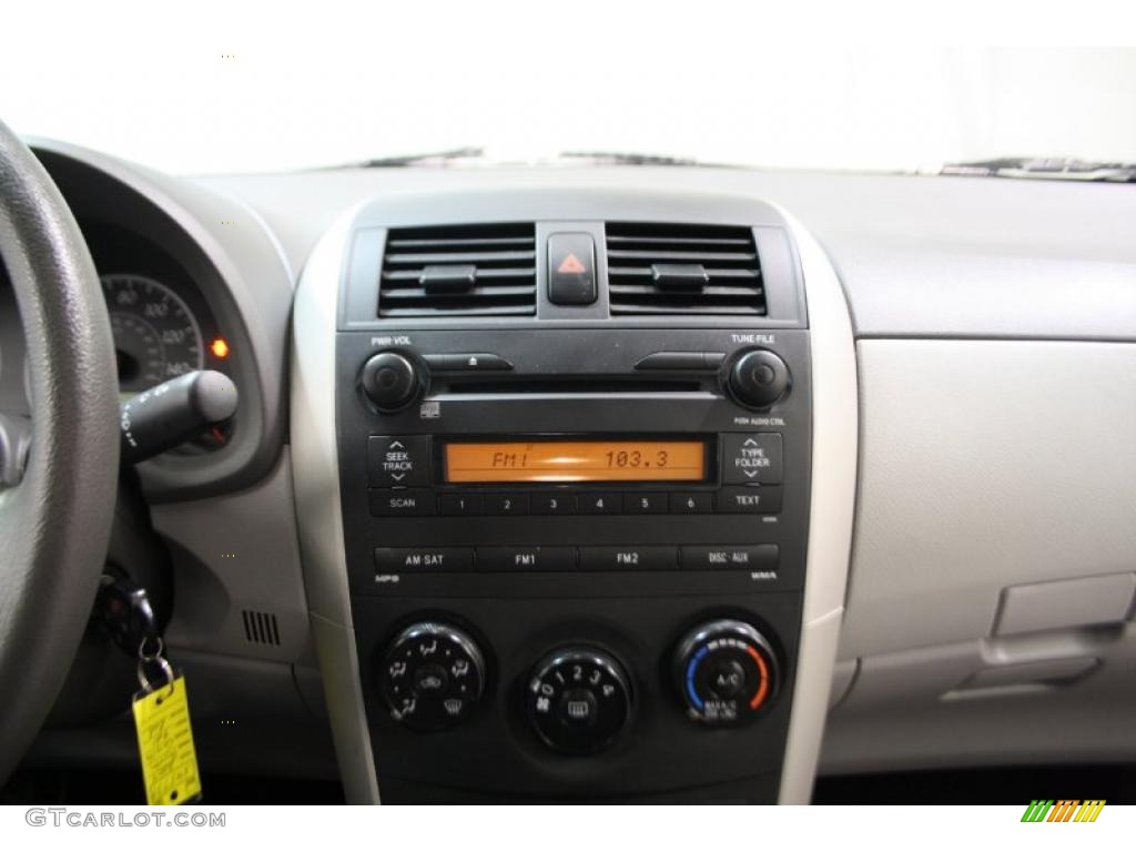 2009 Corolla LE - Barcelona Red Metallic / Ash photo #12