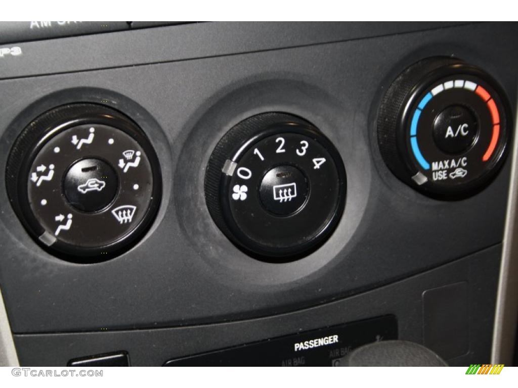 2009 Corolla LE - Barcelona Red Metallic / Ash photo #14