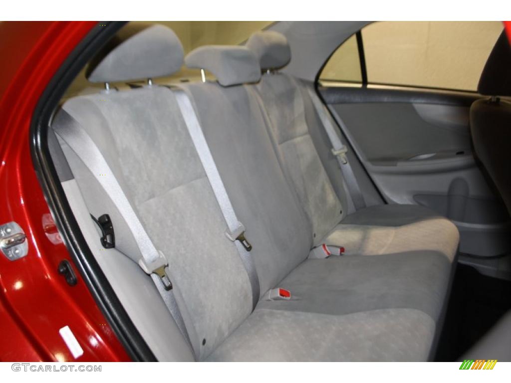 2009 Corolla LE - Barcelona Red Metallic / Ash photo #31