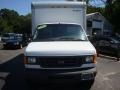 2003 Oxford White Ford E Series Cutaway E350 Commercial Moving Truck  photo #2