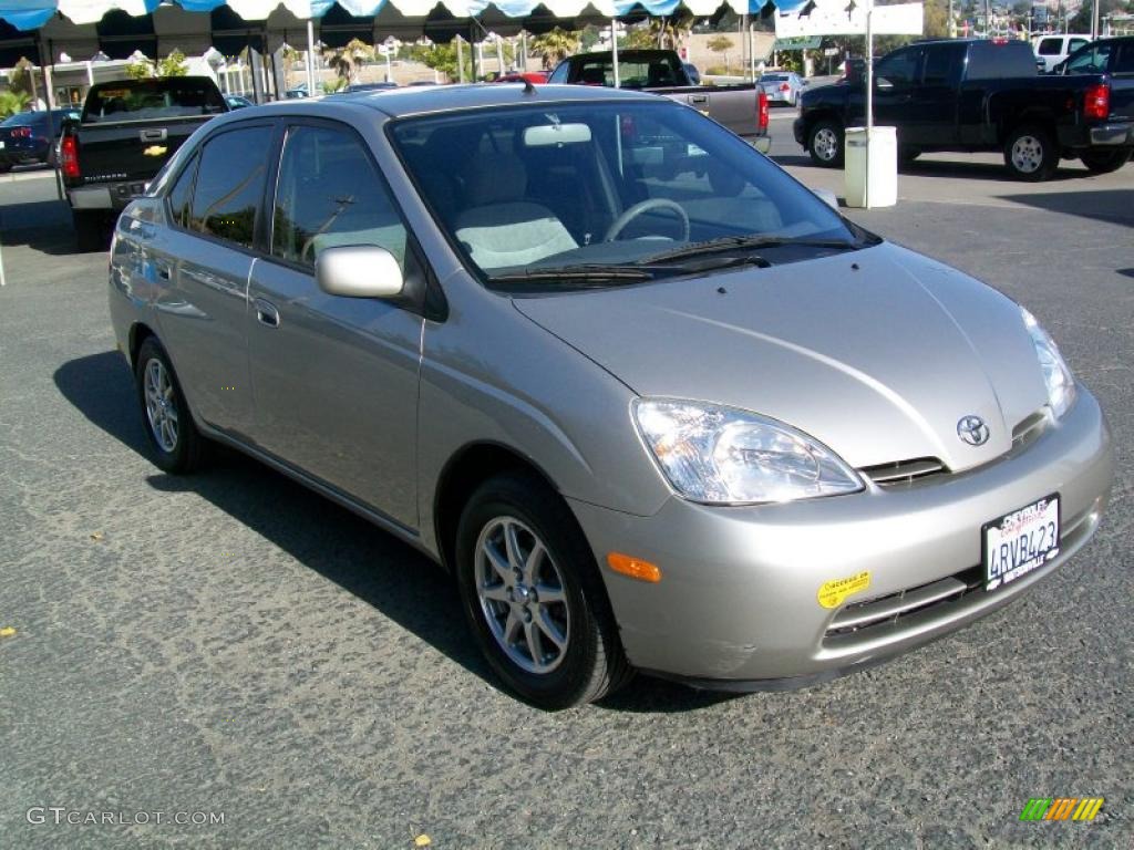2001 Silver Strata Metallic Toyota Prius Hybrid 35483869 Gtcarlot Silver Strata Metallic Toyota Prius Hybrid