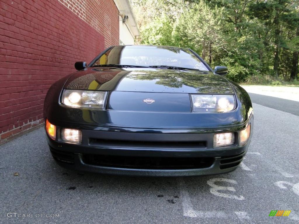 1994 300ZX Turbo Coupe - Black Emerald Pearl Metallic / Beige photo #3