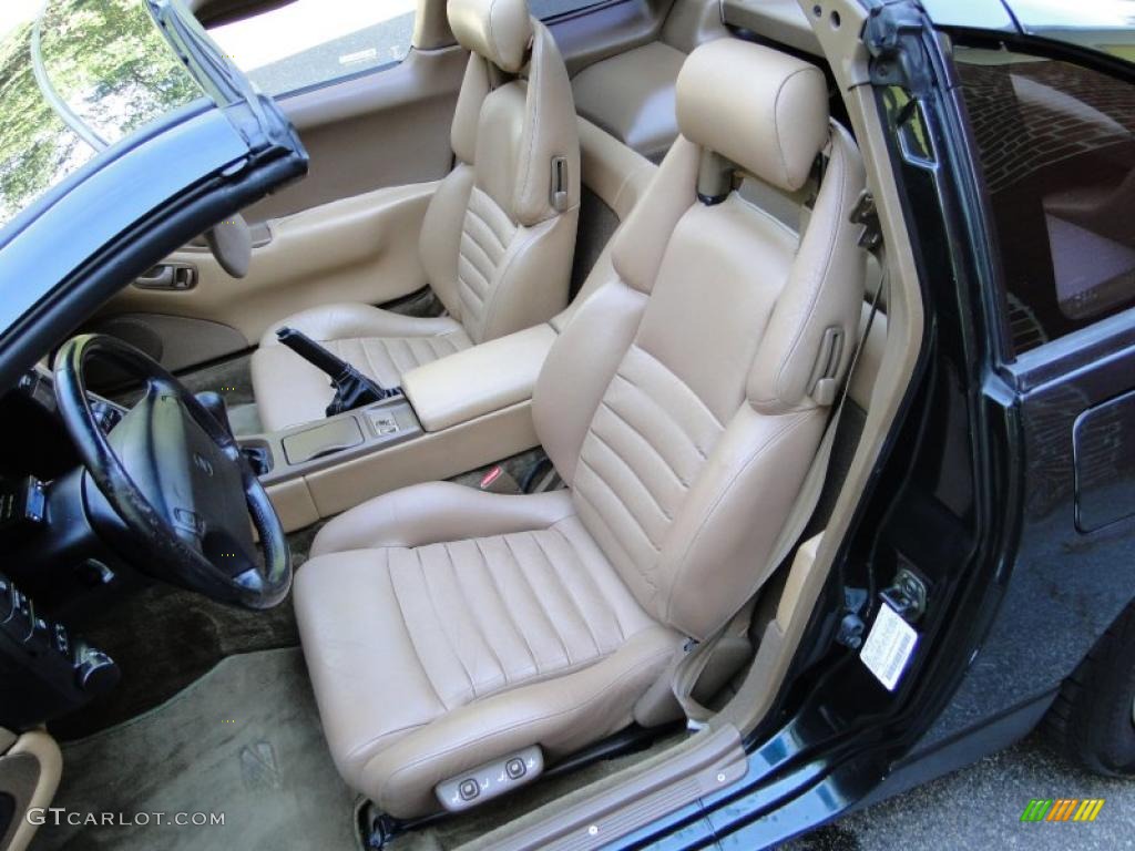 1994 300ZX Turbo Coupe - Black Emerald Pearl Metallic / Beige photo #33