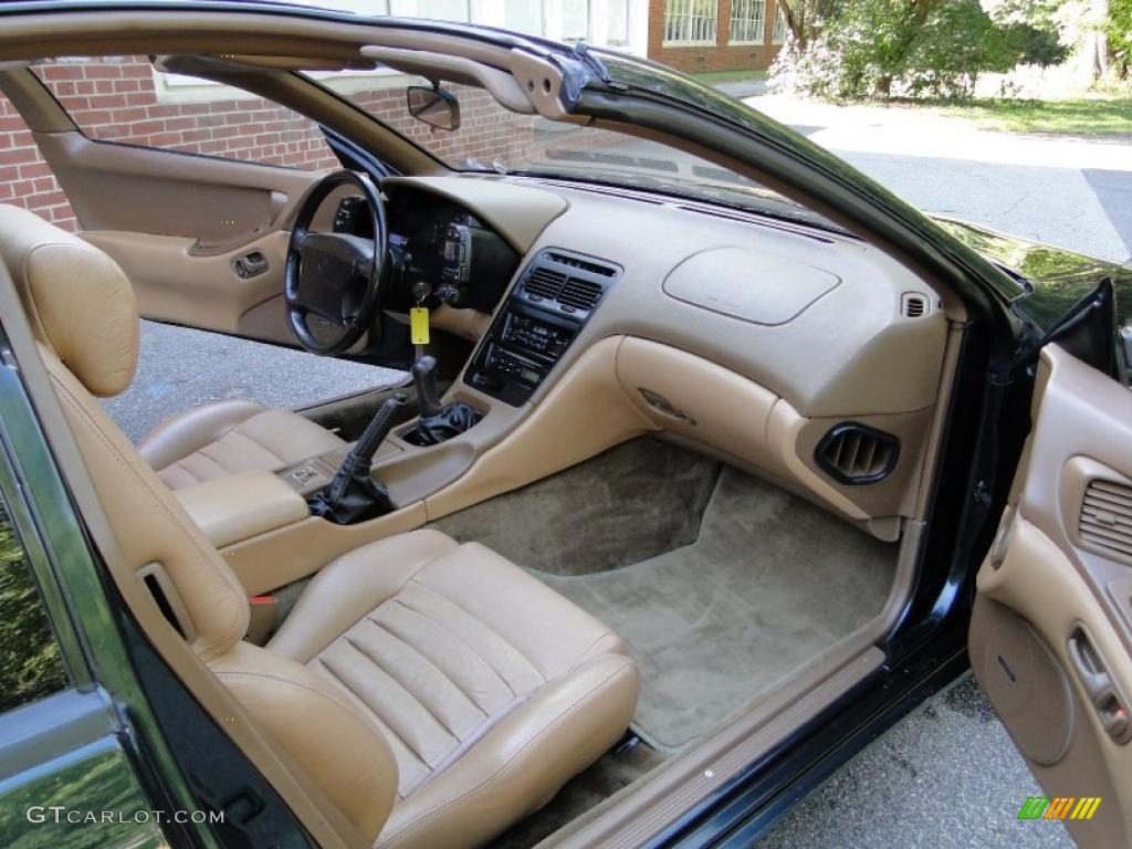 1994 300ZX Turbo Coupe - Black Emerald Pearl Metallic / Beige photo #48