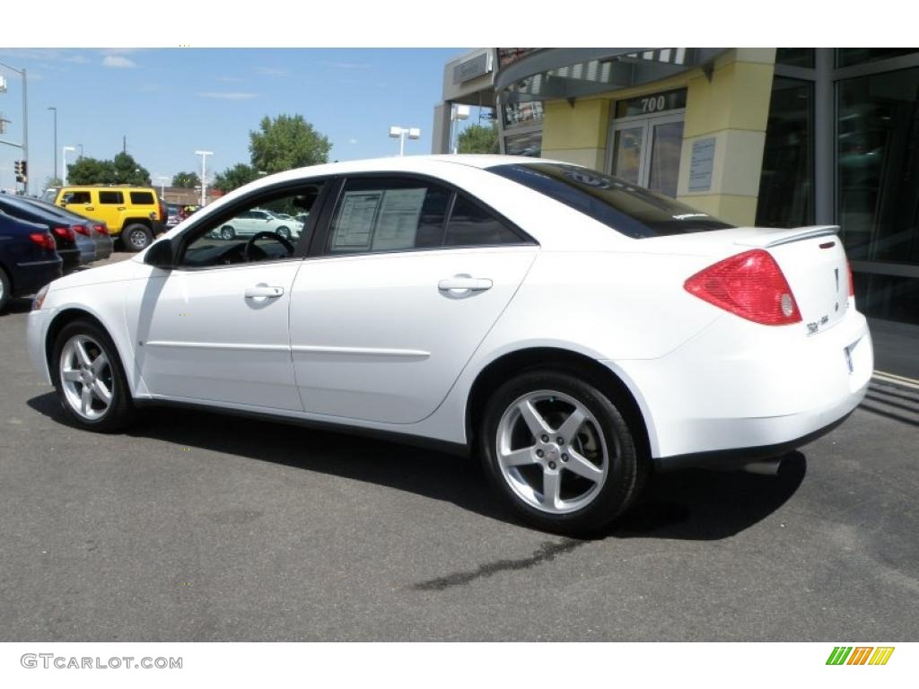 2009 G6 GT Sedan - Summit White / Ebony photo #4