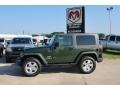 2008 Jeep Green Metallic Jeep Wrangler Sahara 4x4  photo #2