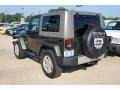 2008 Jeep Green Metallic Jeep Wrangler Sahara 4x4  photo #3