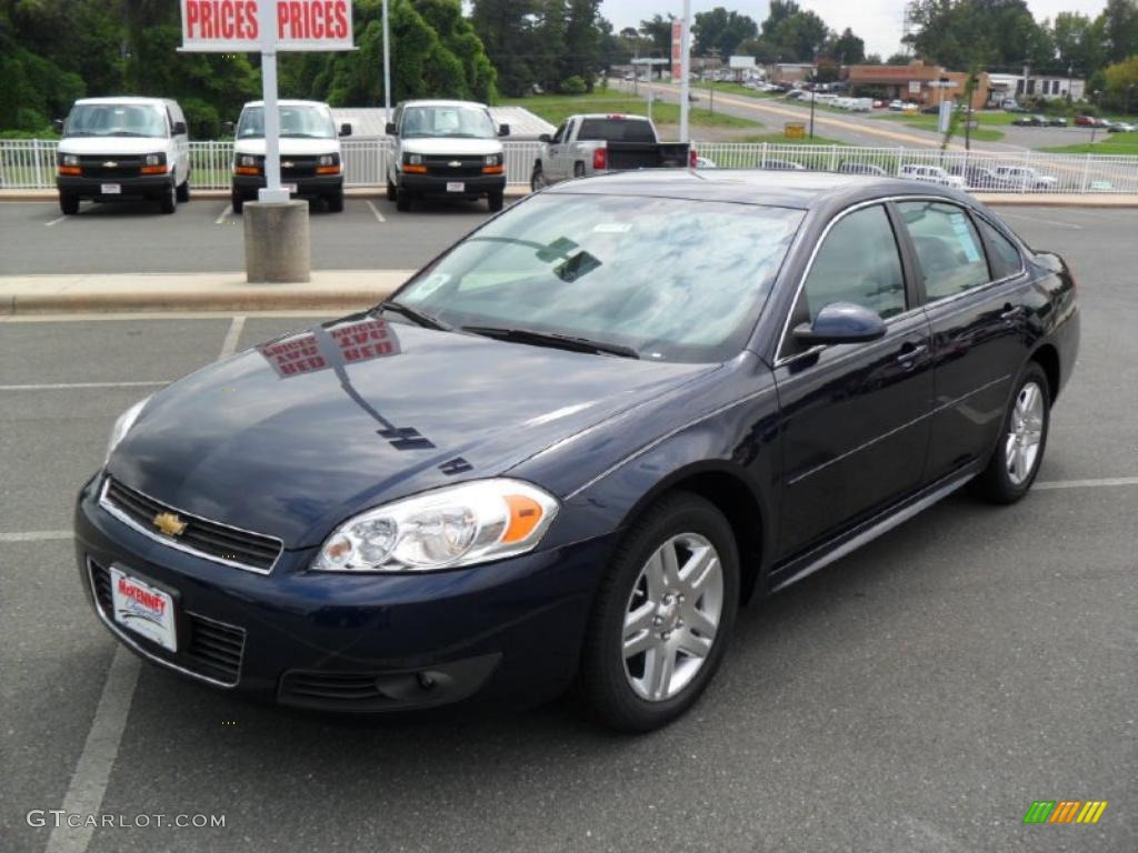 2010 Impala LT - Imperial Blue Metallic / Gray photo #1