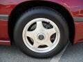 2002 Dark Carmine Red Metallic Chevrolet Impala LS  photo #25