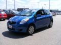 2007 Blazing Blue Metallic Toyota Yaris 3 Door Liftback  photo #7