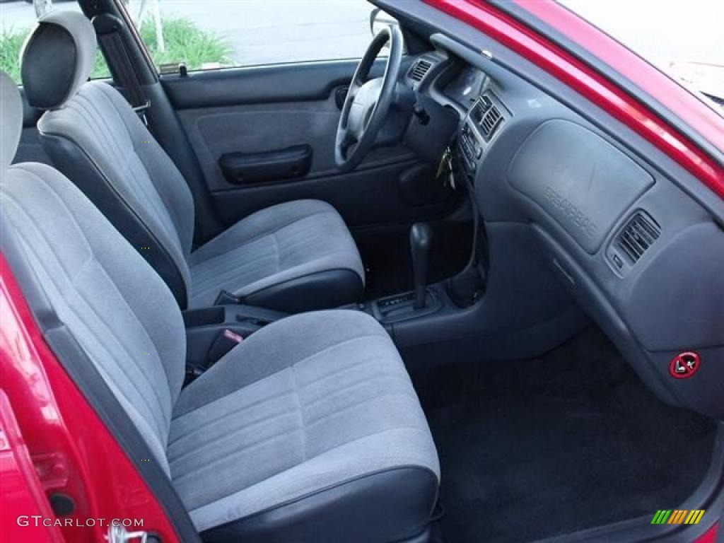 1996 Corolla 1.6 - Super Red / Gray photo #13
