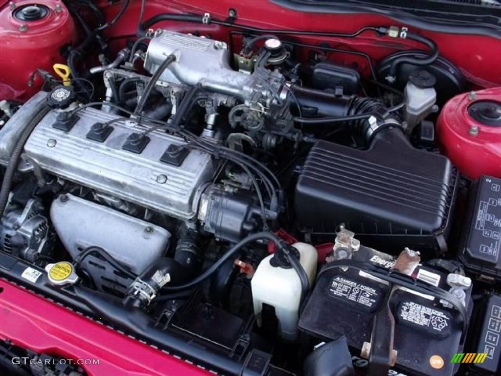 1996 Corolla 1.6 - Super Red / Gray photo #30