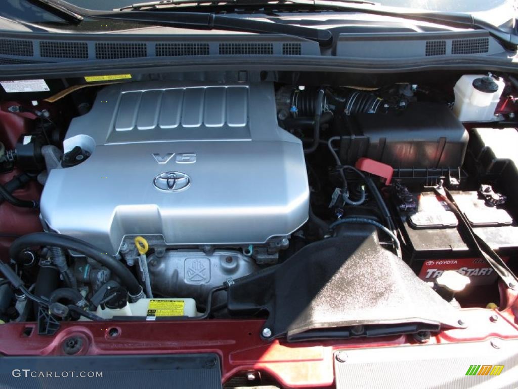 2008 Sienna LE - Salsa Red Pearl / Fawn photo #25