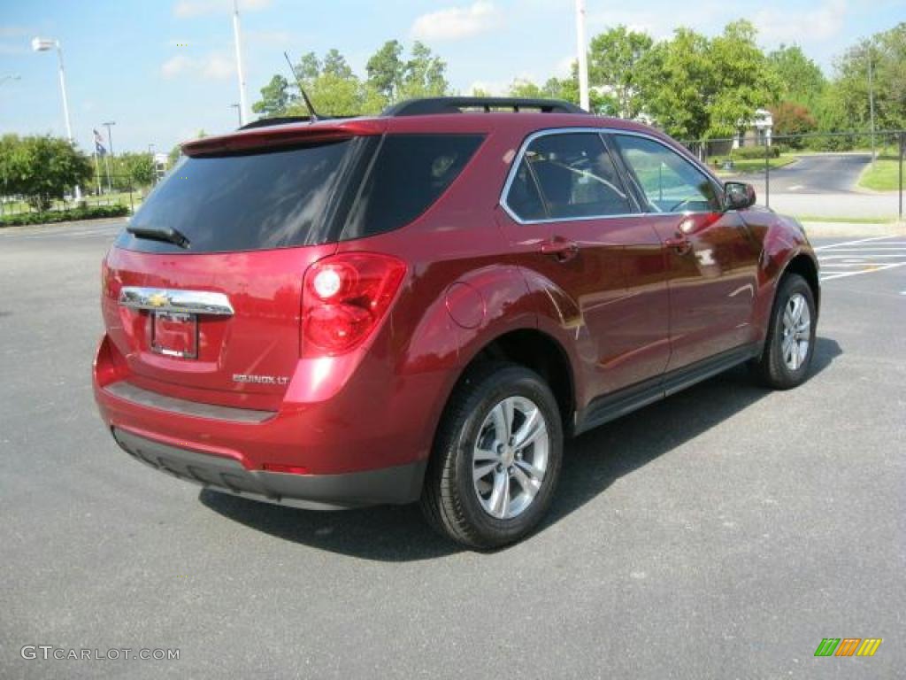 2010 Equinox LT - Cardinal Red Metallic / Jet Black photo #2