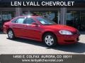 2010 Victory Red Chevrolet Impala LS  photo #1