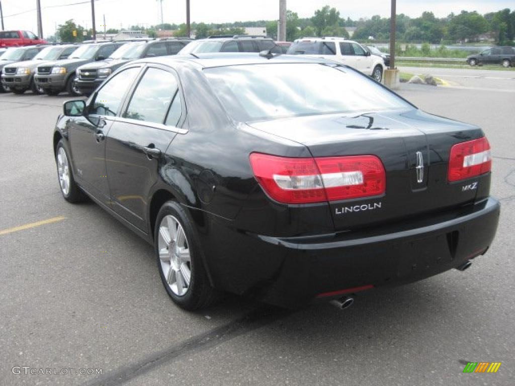 2008 MKZ Sedan - Black / Dark Charcoal photo #6