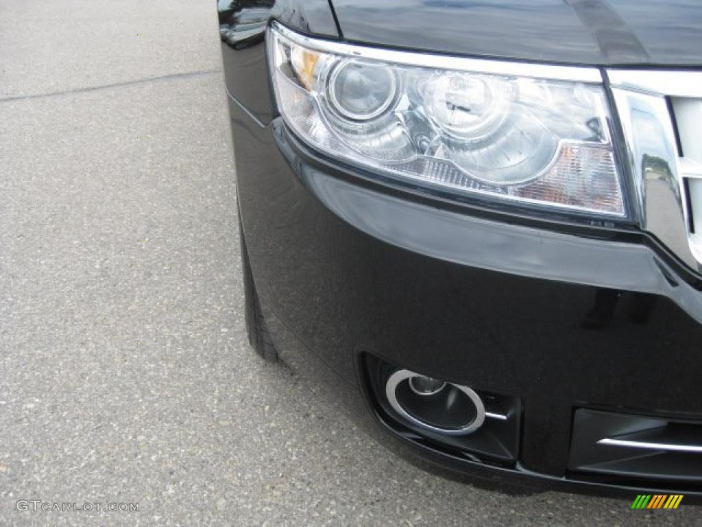 2008 MKZ Sedan - Black / Dark Charcoal photo #12