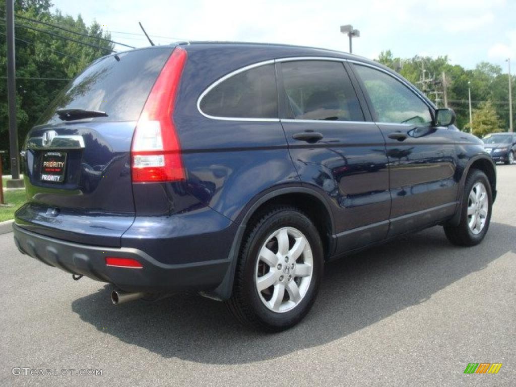 2007 CR-V EX - Royal Blue Pearl / Gray photo #5