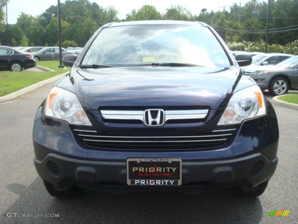2007 CR-V EX - Royal Blue Pearl / Gray photo #8