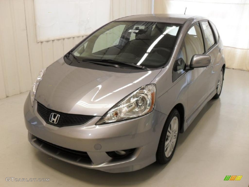 Storm Silver Metallic Honda Fit