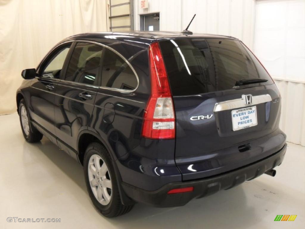 2008 CR-V EX-L 4WD - Royal Blue Pearl / Gray photo #2