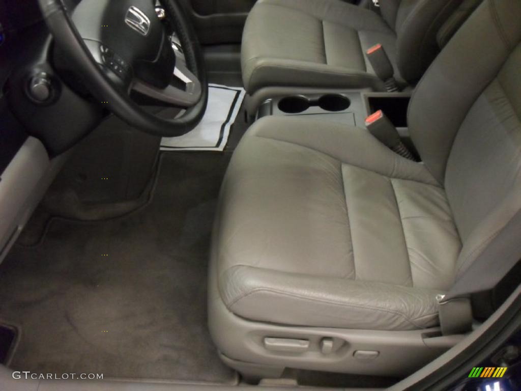 2008 CR-V EX-L 4WD - Royal Blue Pearl / Gray photo #8