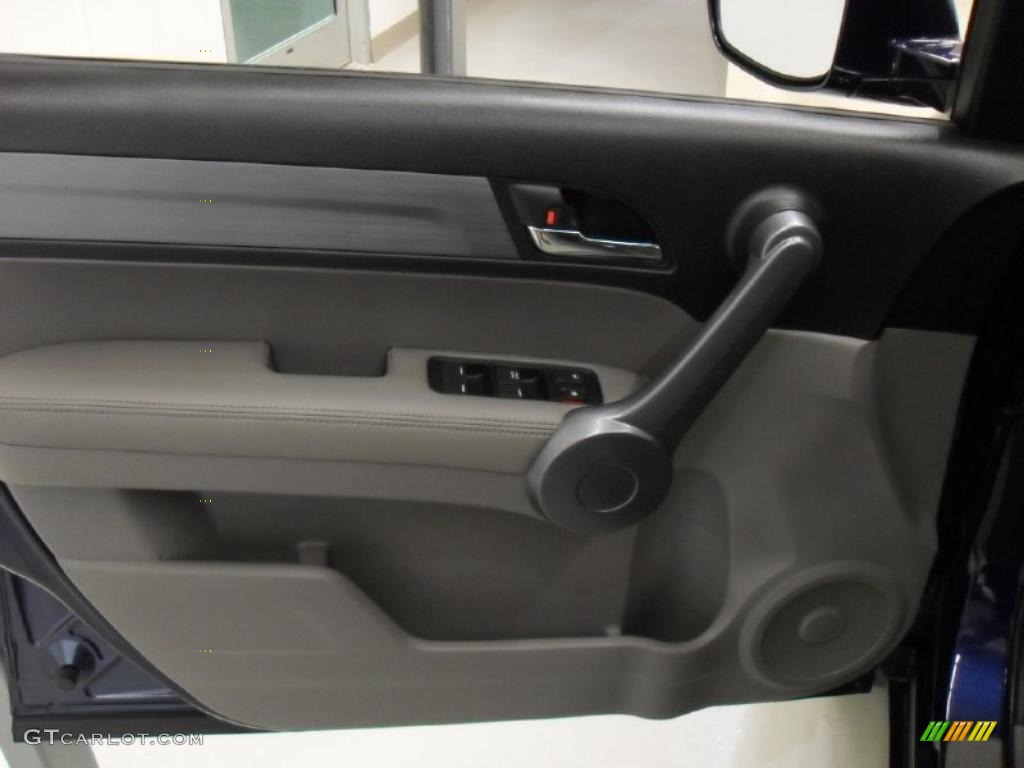 2008 CR-V EX-L 4WD - Royal Blue Pearl / Gray photo #11