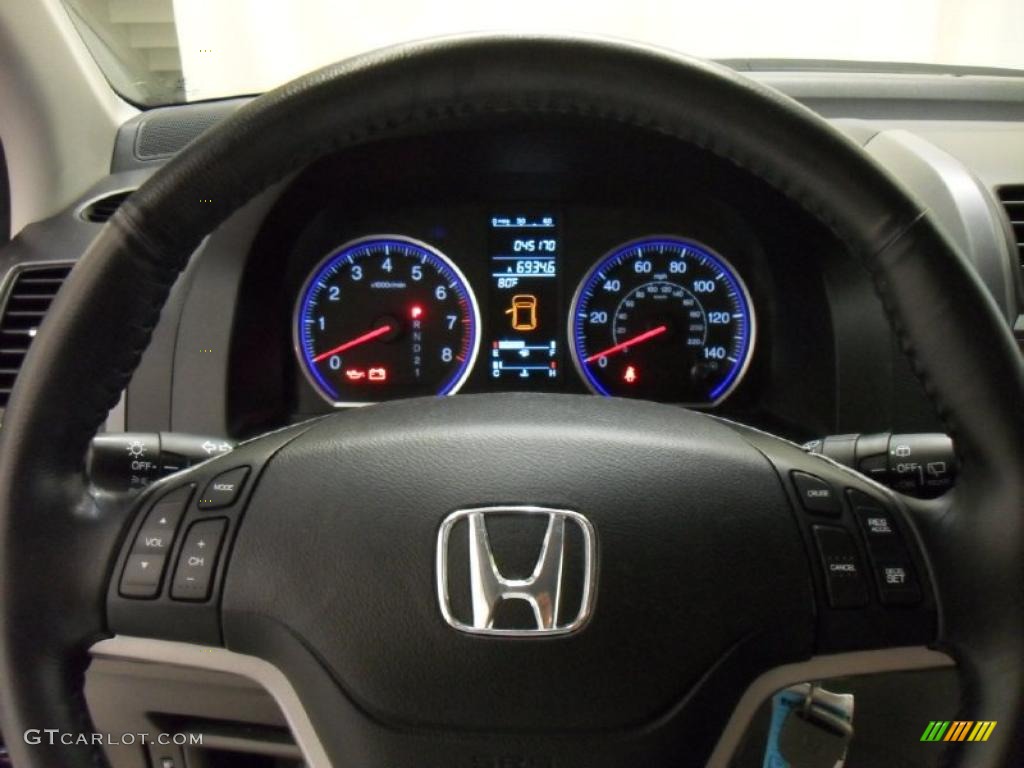 2008 CR-V EX-L 4WD - Royal Blue Pearl / Gray photo #13