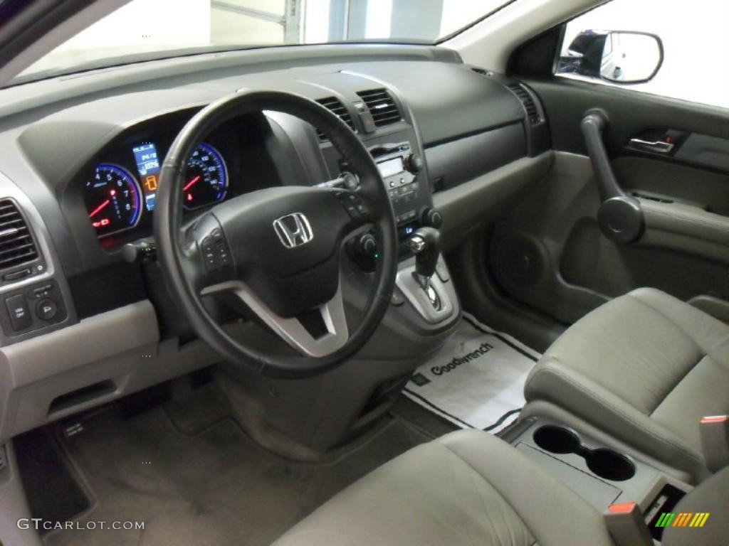 2008 CR-V EX-L 4WD - Royal Blue Pearl / Gray photo #30