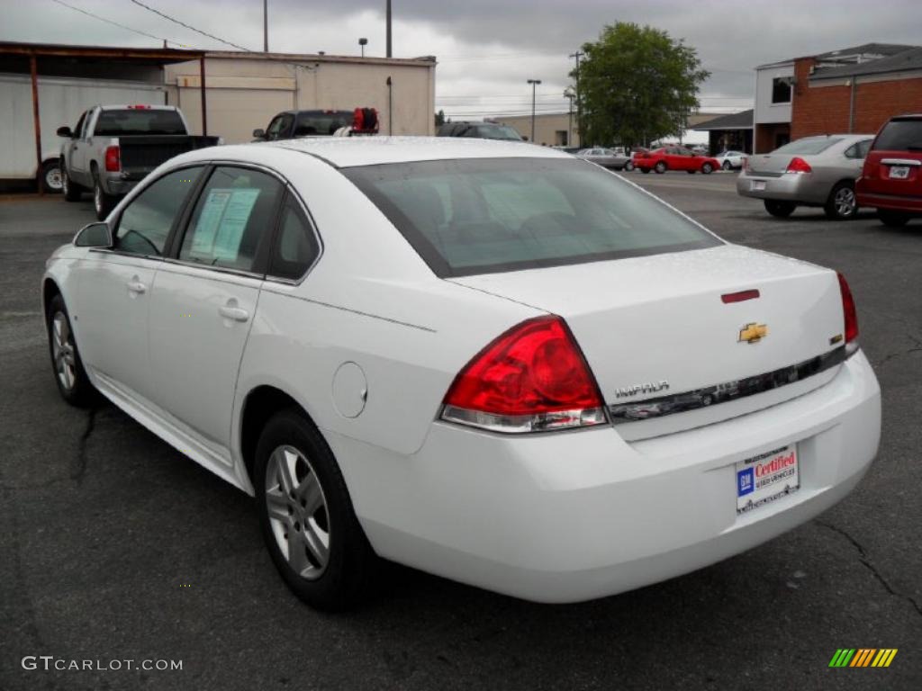 2010 Impala LS - Summit White / Ebony photo #2