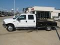 Oxford White - F350 Super Duty XLT Crew Cab 4x4 Chassis Photo No. 2