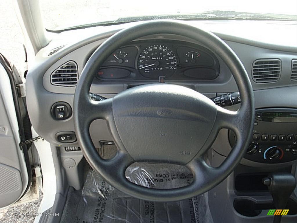 1998 Escort SE Wagon - Performance White / Gray photo #20