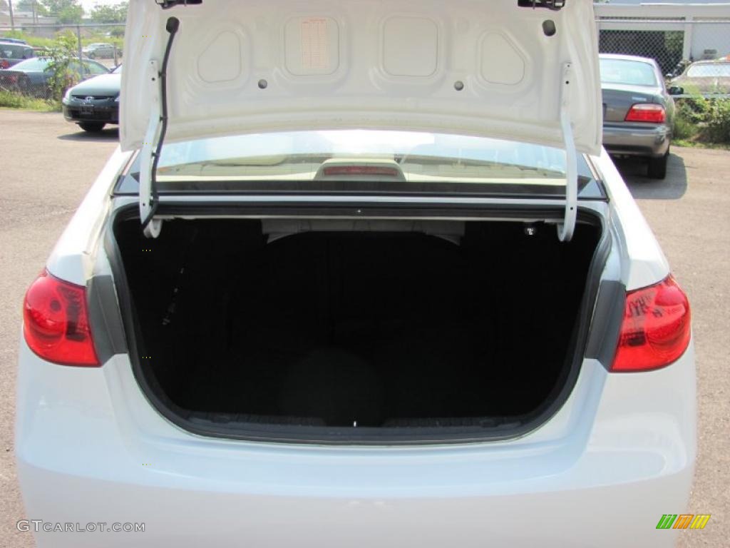2009 Elantra GLS Sedan - Captiva White / Beige photo #6