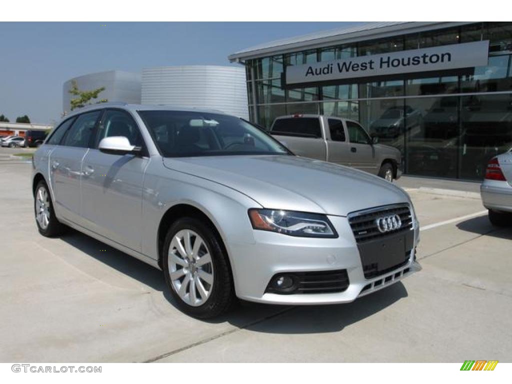 2011 A4 2.0T quattro Avant - Ice Silver Metallic / Black photo #1