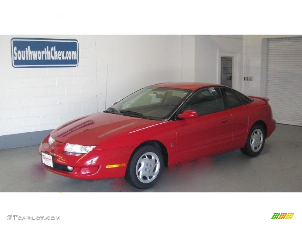 2000 S Series SC2 Coupe - Red / Gray photo #1