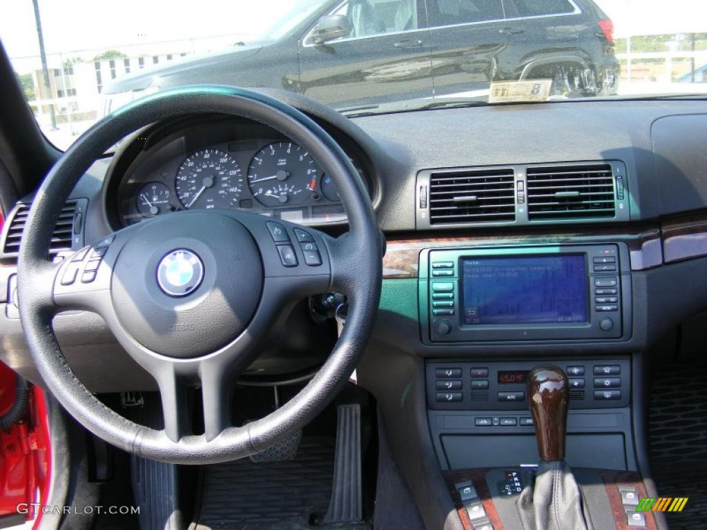 2006 3 Series 325i Convertible - Electric Red / Black photo #13