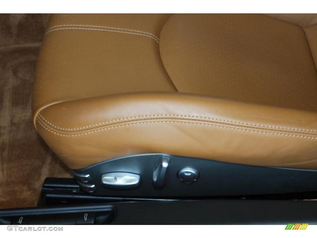 2008 911 Turbo Cabriolet - Macadamia Metallic / Natural Brown photo #18