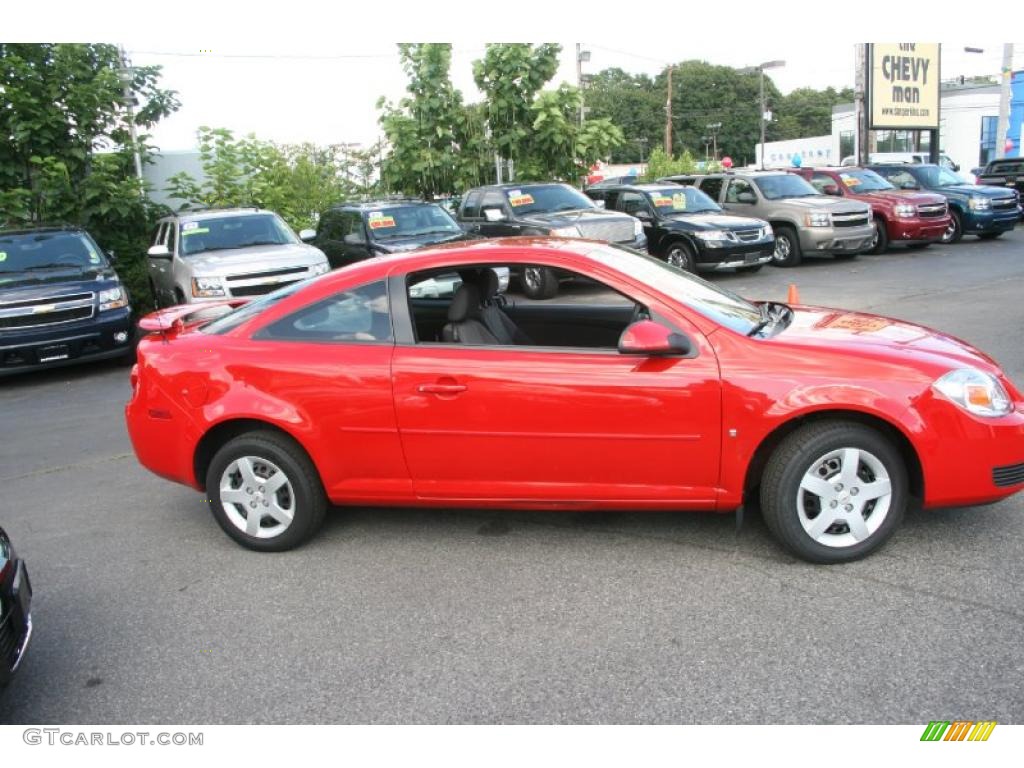 2007 Cobalt LT Coupe - Victory Red / Ebony photo #4