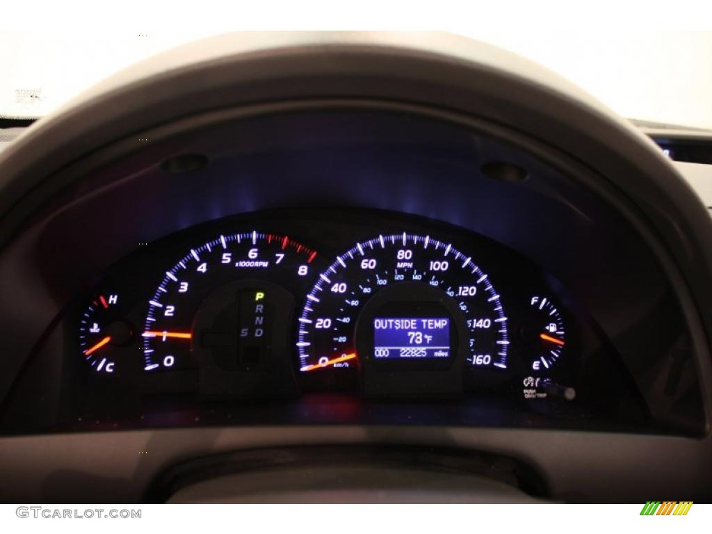 2007 Camry XLE V6 - Black / Bisque photo #14