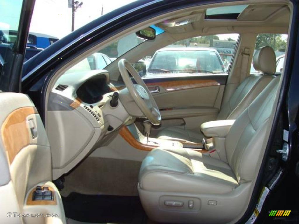 2005 Avalon XLS - Black / Ivory photo #7