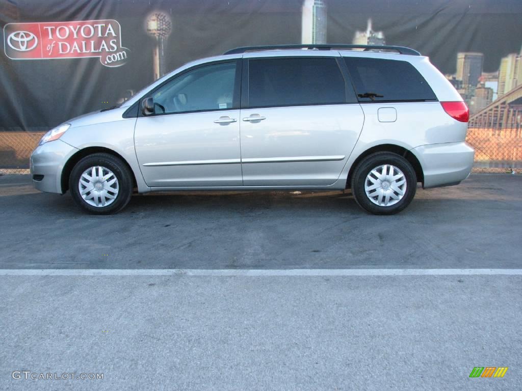 2007 Sienna LE - Silver Shadow Pearl / Stone photo #1