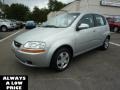 Cosmic Silver - Aveo 5 LS Hatchback Photo No. 3