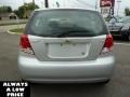 Cosmic Silver - Aveo 5 LS Hatchback Photo No. 6