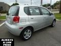 Cosmic Silver - Aveo 5 LS Hatchback Photo No. 7