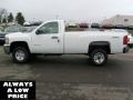 Summit White - Silverado 2500HD Regular Cab 4x4 Photo No. 4